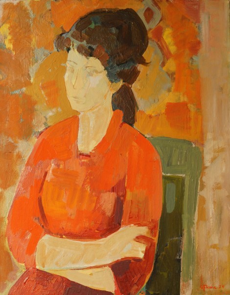 Portrait of a Woman, an art piece by Minas Avetisyan 