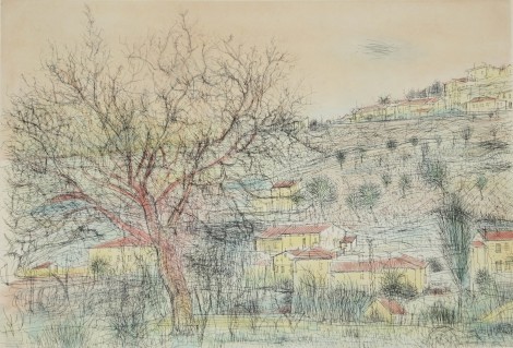 Paysage de Provence, an art piece by Jean Carzou